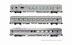 Arnold HN4500 - N - 3-tlg. Set TEE-Wagen Mistral / Nizza - Paris, SNCF, Ep. IV - Set 1